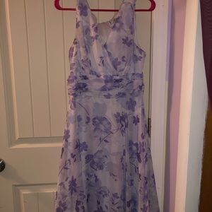 Spring floral dress